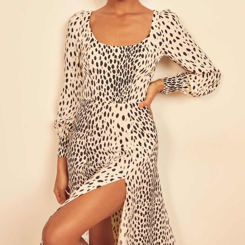 Reformation Alessi Dress in Cheetah [NWOT]